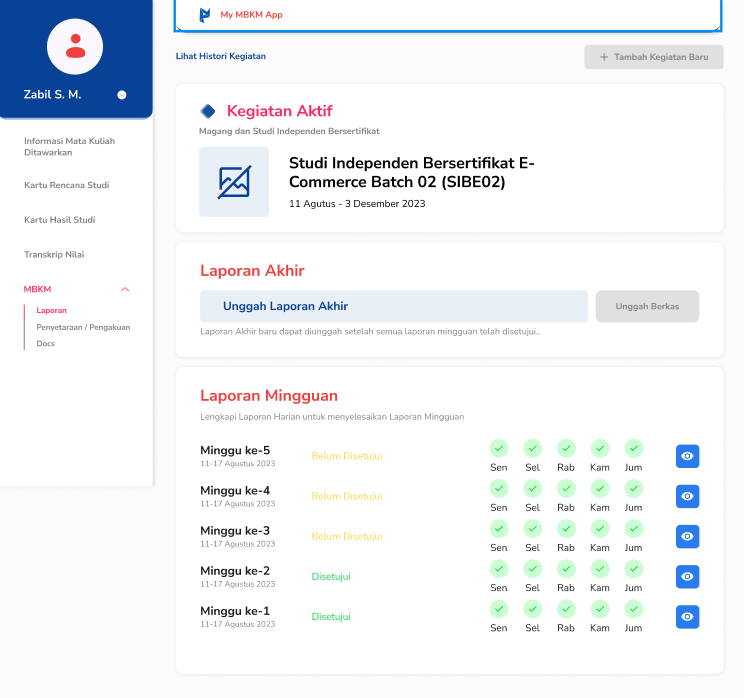 Laporan dan Rekap Data
